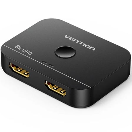Switch Conmutador 8K HDMI 2.1 Bidireccional Vention AKPB0 HDMI Hembra/USB-C Hembra